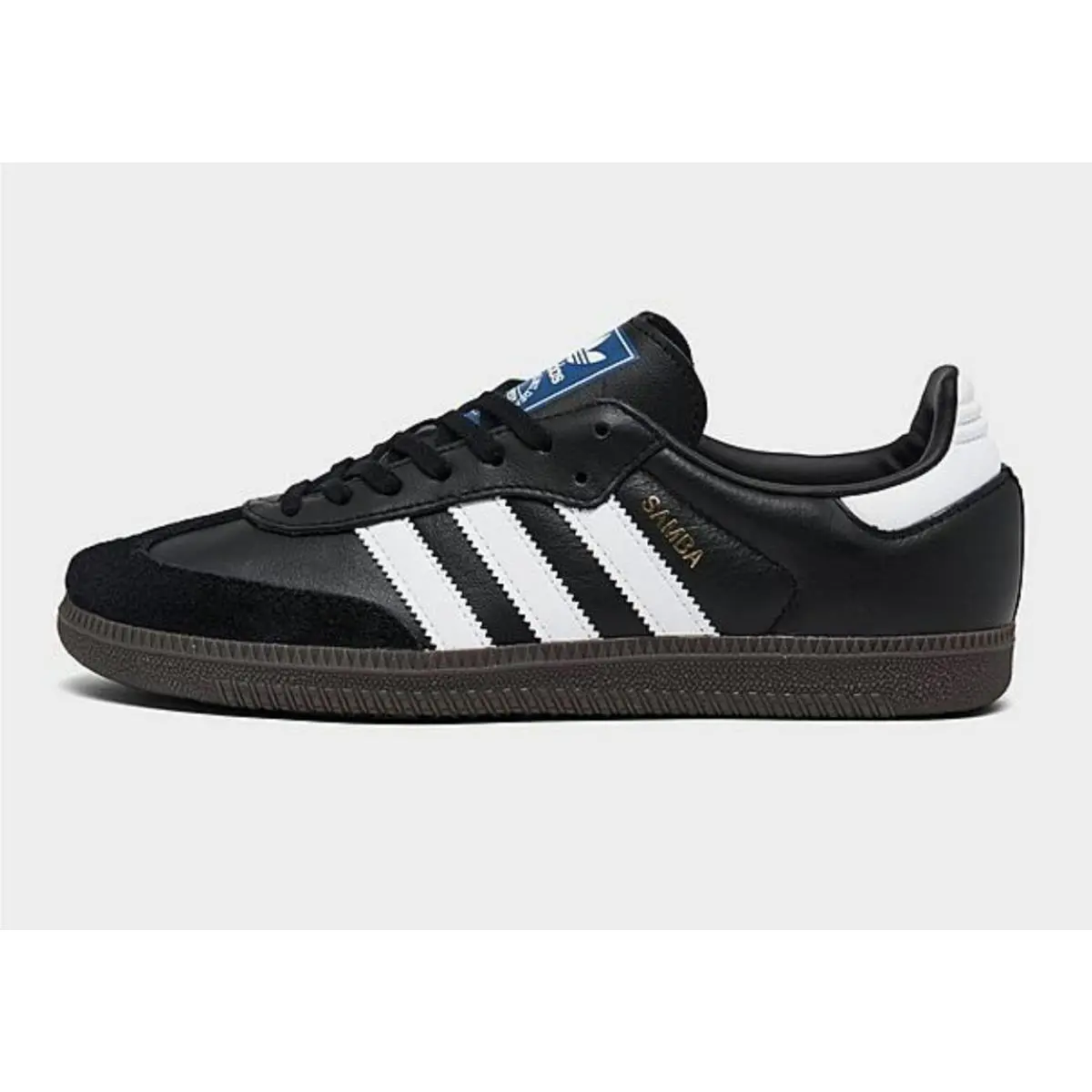 Adidas Big Kids` Originals Samba OG Casual Shoes in Black/white US 6.5 Lace-up - Black