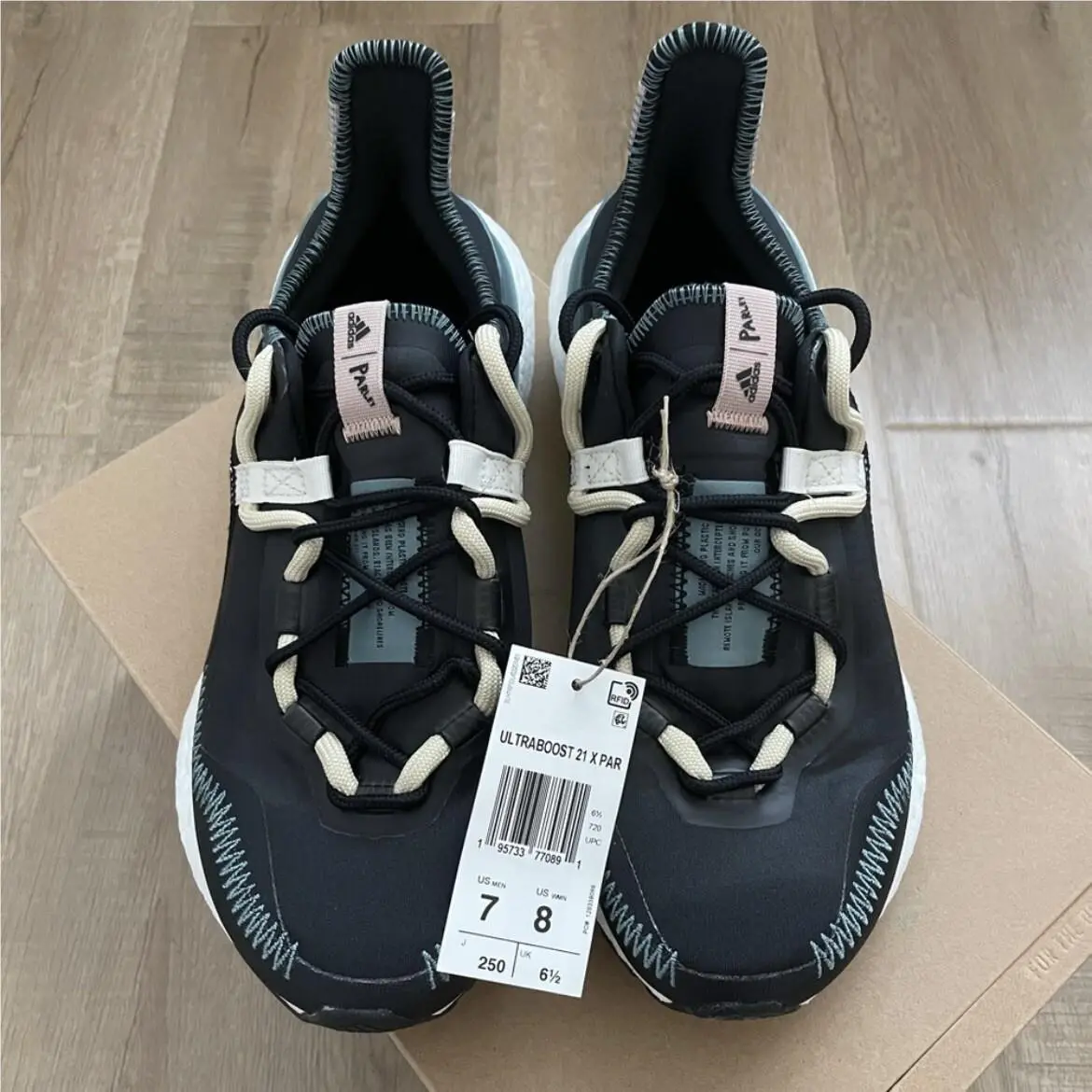 Ultraboost 21 x Parley Shoes GX1244 Unisex M 7 / W 8 by Adidas