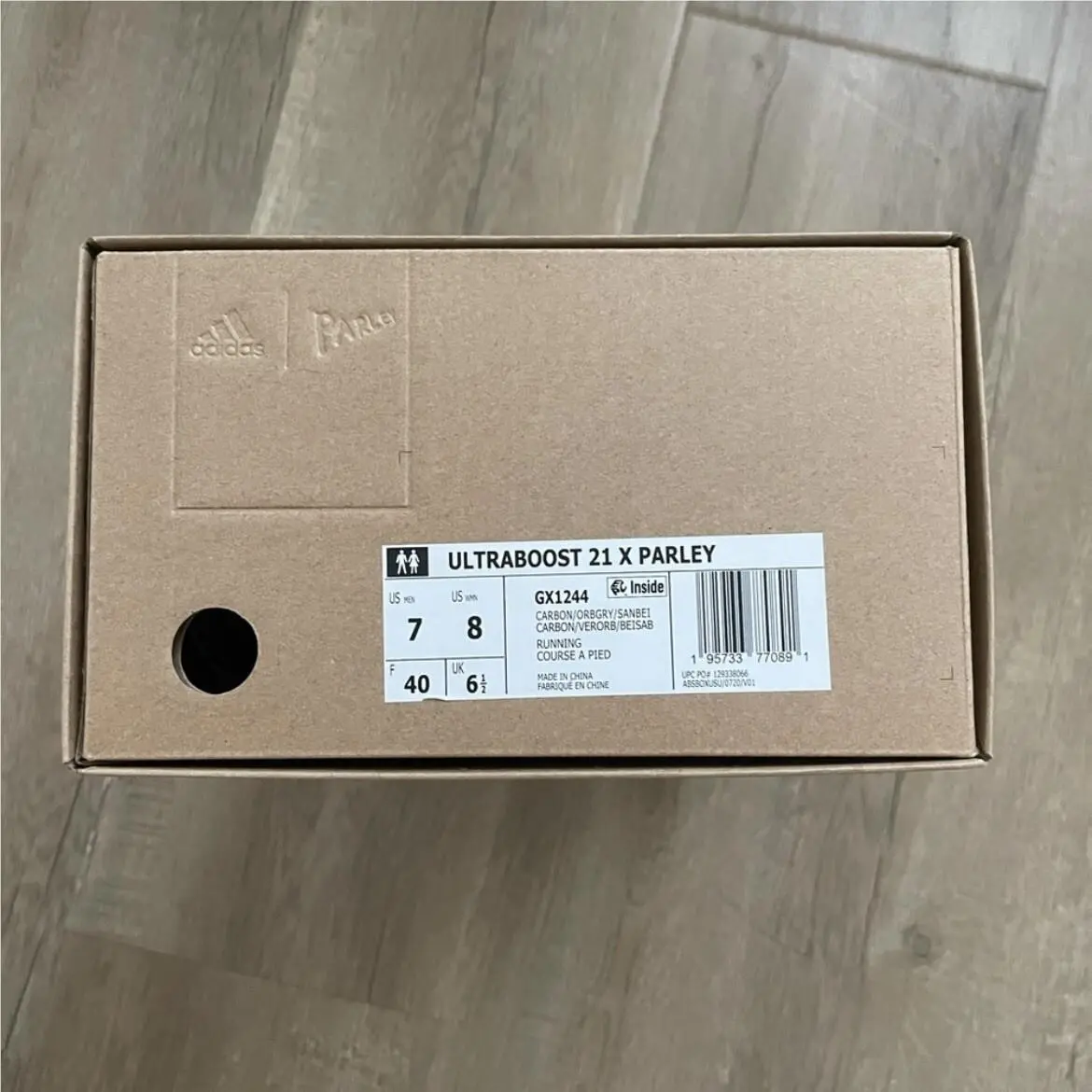 Adidas shoes - adidas Ultraboost 21 - Ultraboost - GX1244 - Carbon / Orbit Grey / Sandy Beige 3
