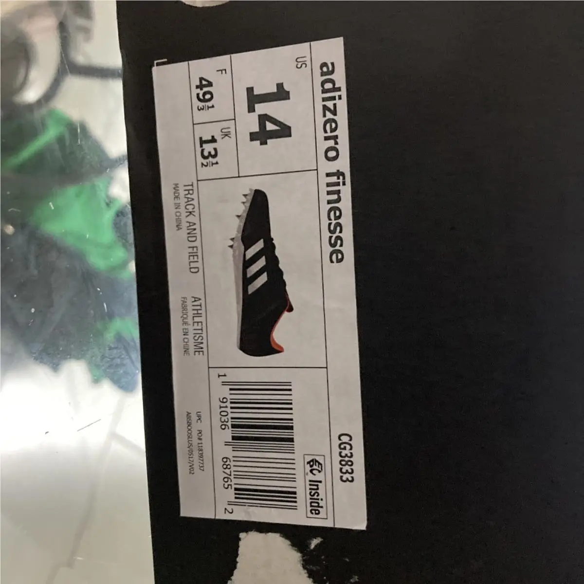 Adidas shoes - Adizero finesse - Adizero finesse - CG3833 - Black 4