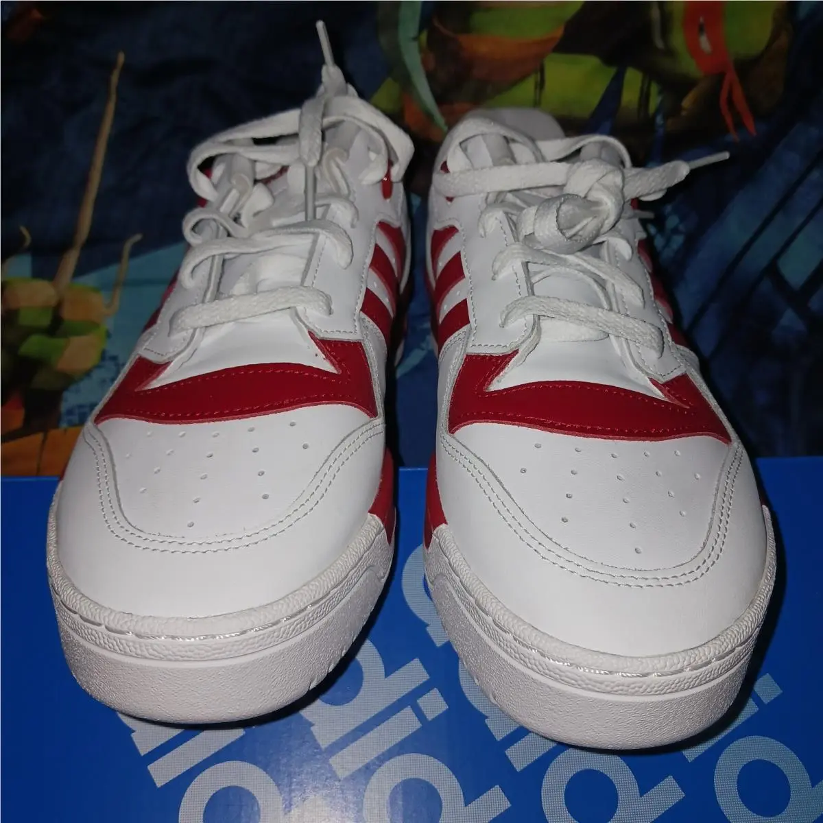 Adidas shoes - adidas Rivalry - Rivalry - GZ9793 - White/Red 8