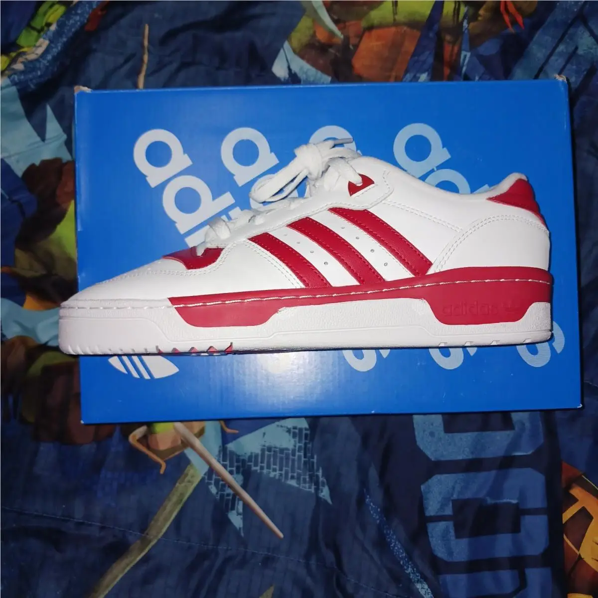 Adidas shoes - adidas Rivalry - Rivalry - GZ9793 - White/Red 2