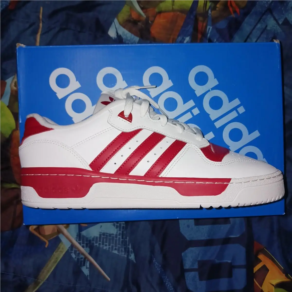 Adidas shoes - adidas Rivalry - Rivalry - GZ9793 - White/Red 3