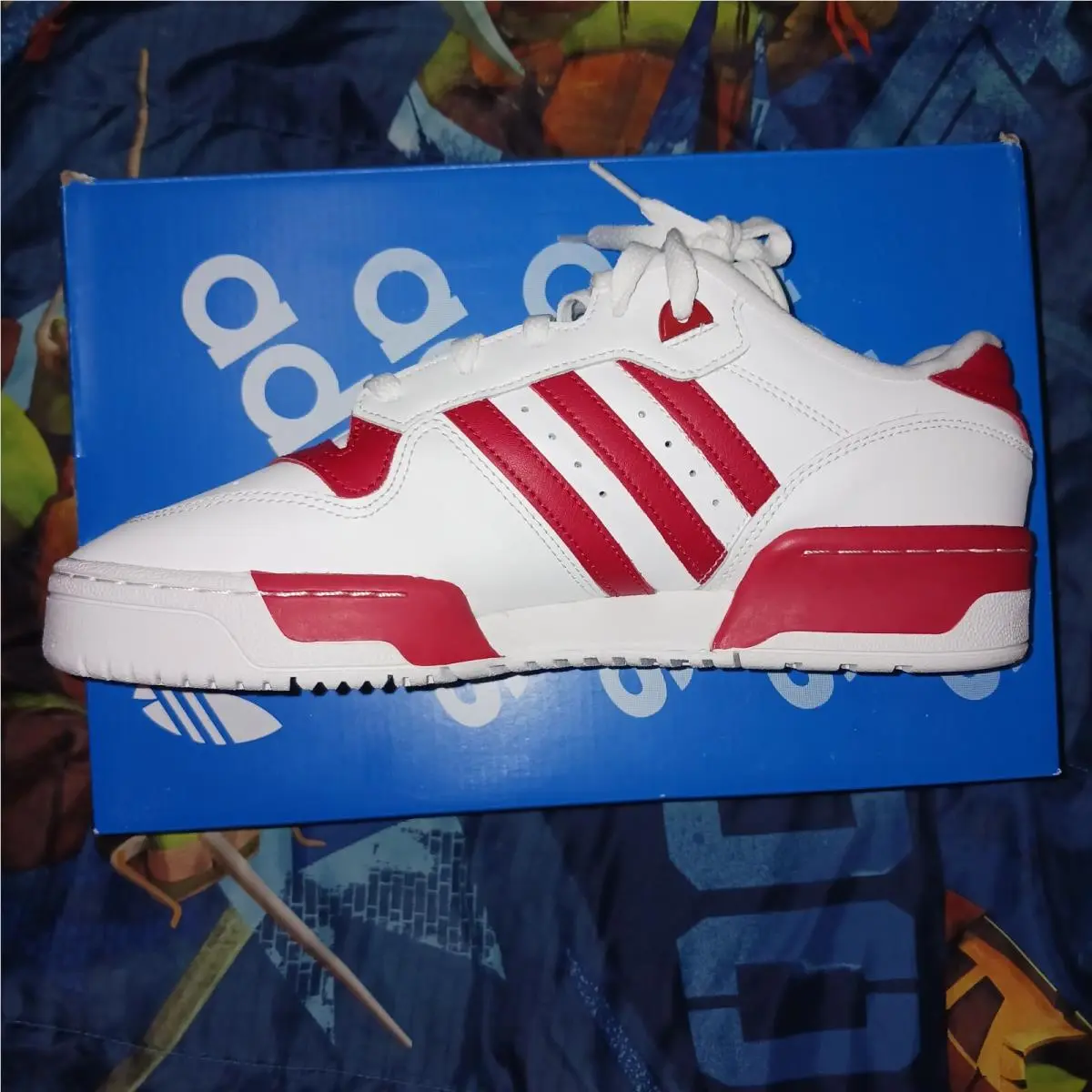Adidas shoes - adidas Rivalry - Rivalry - GZ9793 - White/Red 4