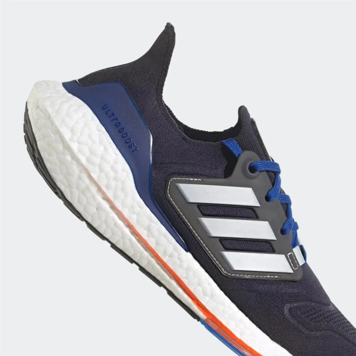 Adidas shoes - adidas UltraBoost 22 - UltraBoost - GX6642 - Navy Blue/Black/Silver/Orange (UPC: 195740508128) 5