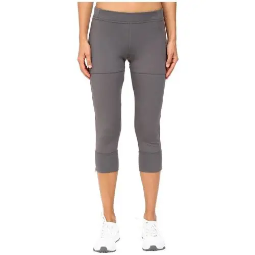 by Stella Mccartney 3/4 Mesh Tights Gray Activewear Bottom Pants Size M by Adidas