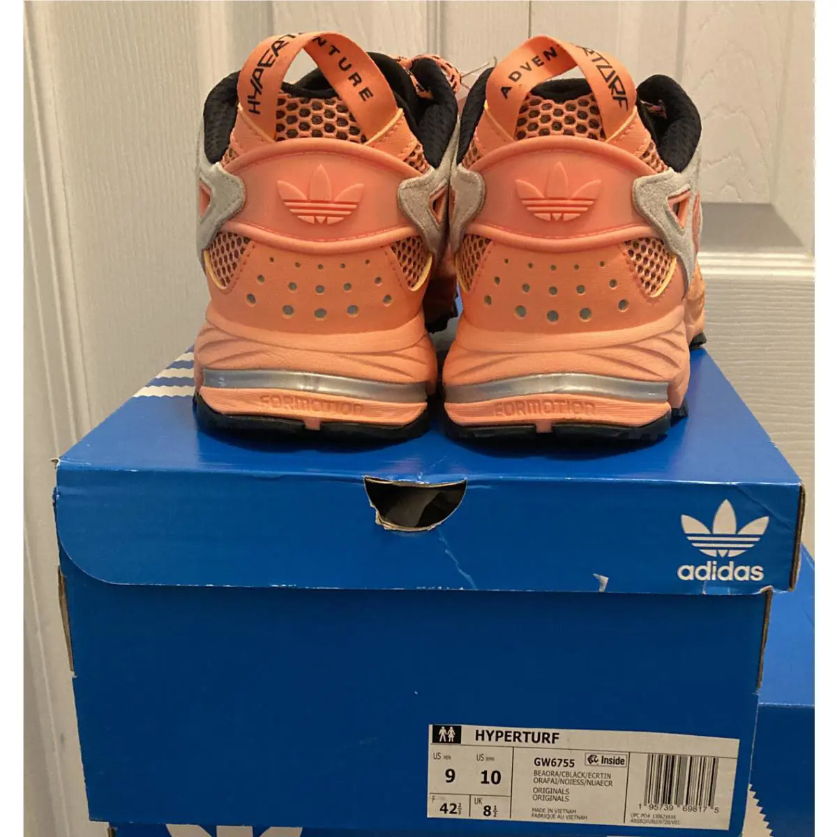 Adidas shoes - adidas Hyperturf - Hyperturf - GW6755 - Orange 2