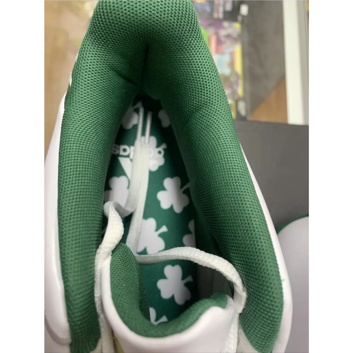 Adidas shoes - adidas T-Mac 1 - FW3663 - White Green Gold 5