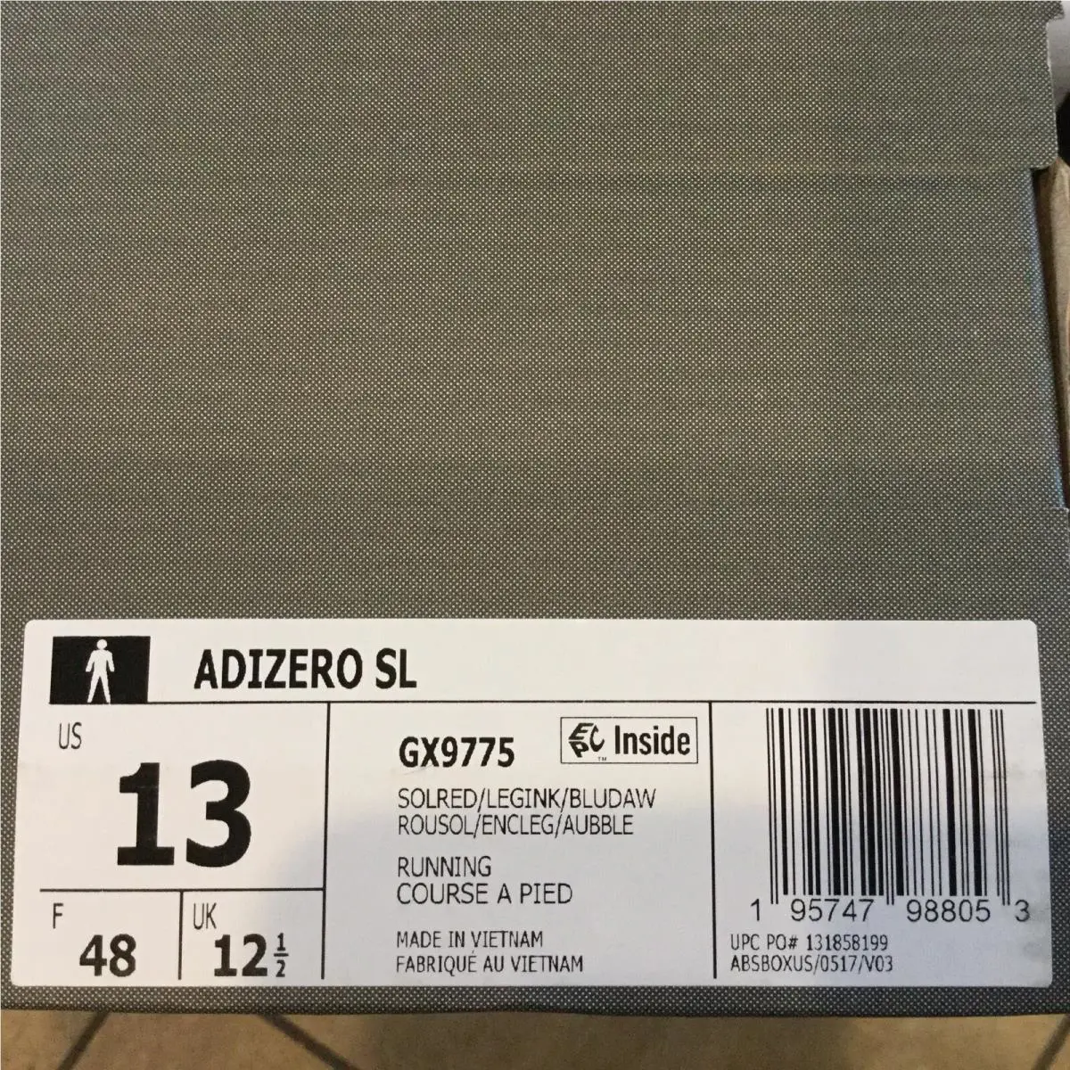 Adidas shoes - adidas Adizero - Adizero - GX9775 - Red (UPC: 0195747988053) 0