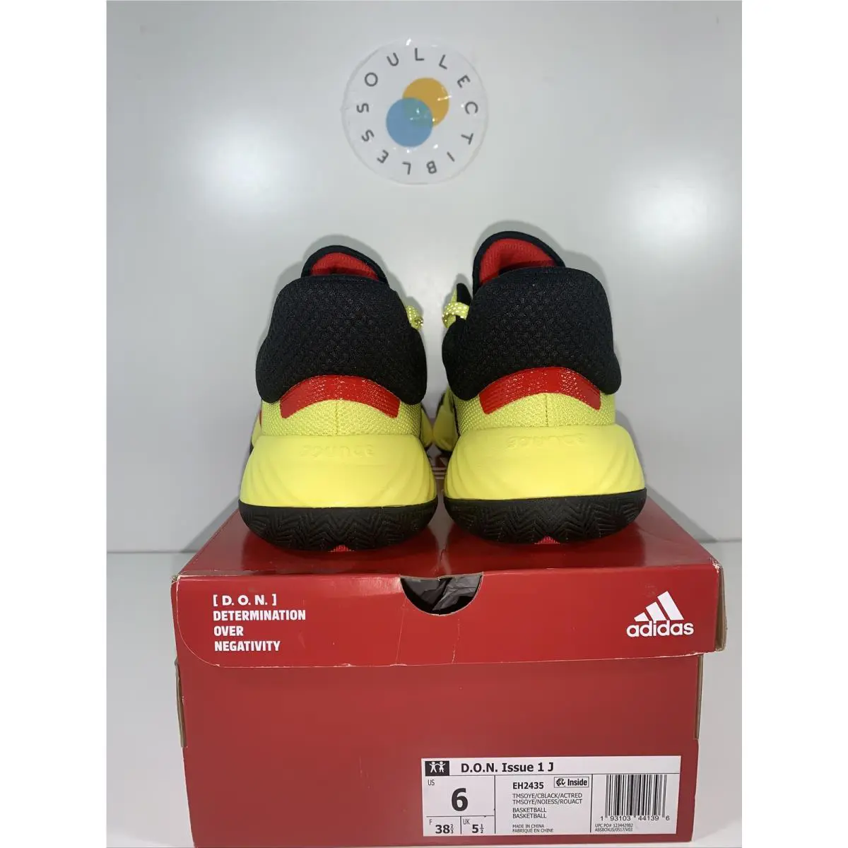 Adidas shoes - Adidas D.O.N. - Yellow (UPC: 0193103441396) 4