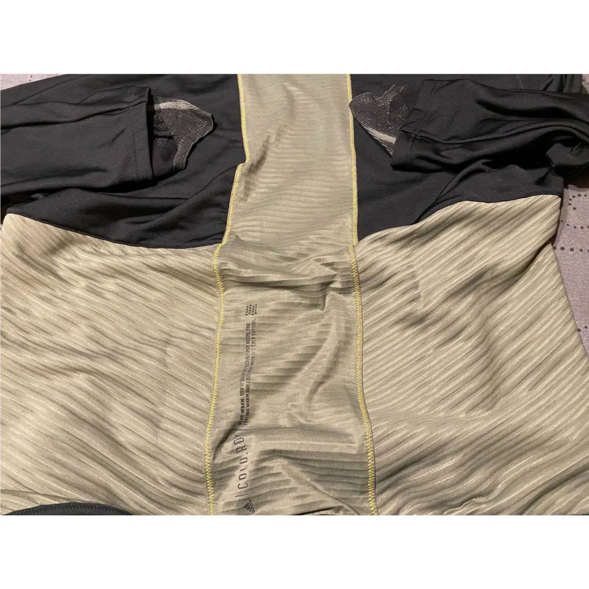 Adidas clothing - BLACK + GREEN + YELLOW + GRAY (UPC: 191525915785) 2