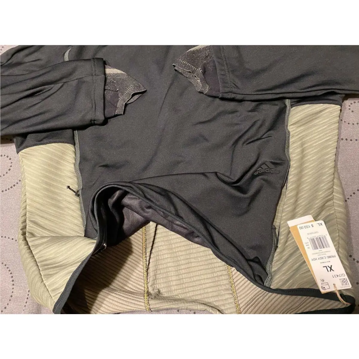 Adidas clothing - BLACK + GREEN + YELLOW + GRAY (UPC: 191525915785) 3