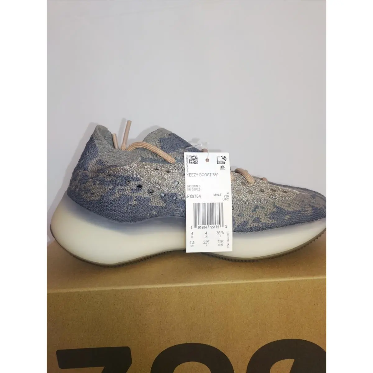 Adidas shoes - Yeezy Boost 380 - Yeezy Boost - FX9764 - Gray 1