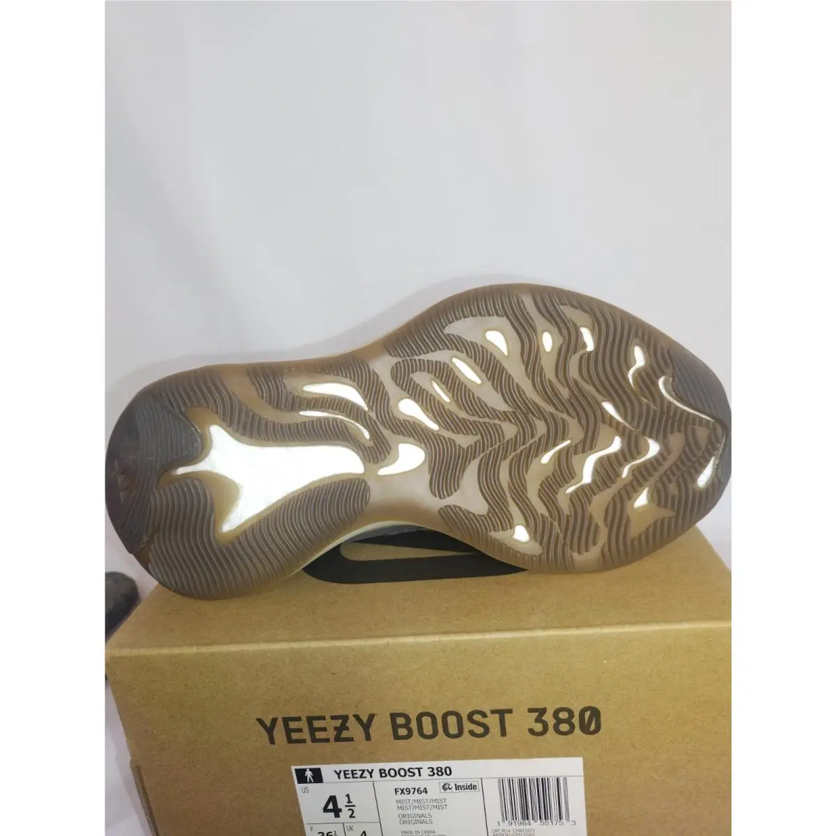 Adidas shoes - Yeezy Boost 380 - Yeezy Boost - FX9764 - Gray 5