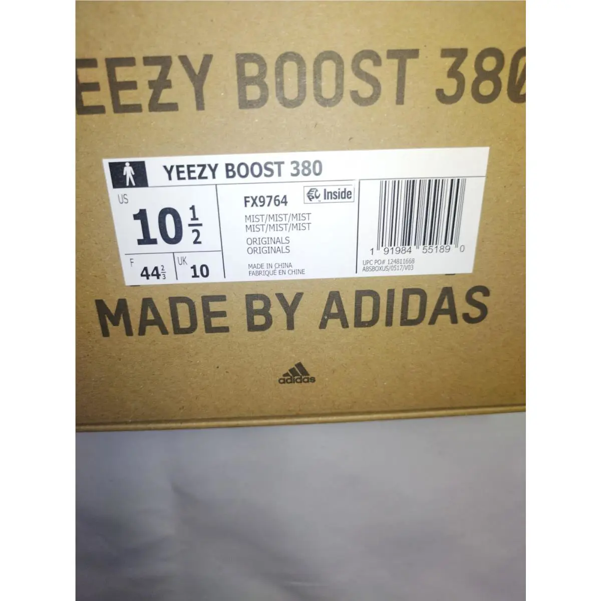 Adidas shoes - Yeezy Boost 380 - Yeezy Boost - FX9764 - Gray 8