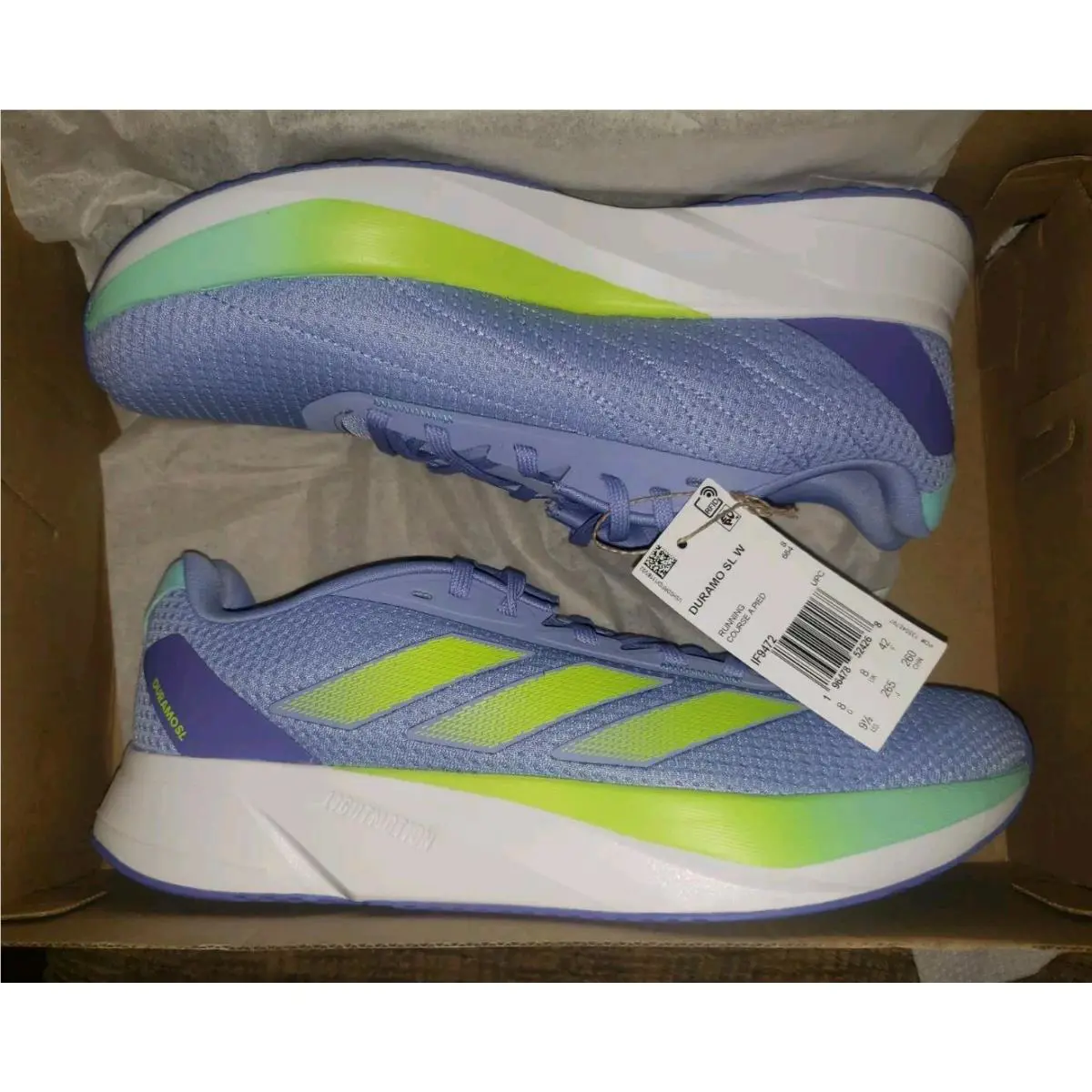Adidas shoes - adidas Duramo - Duramo - IF9472 - Blue (UPC: 196478524268) 9