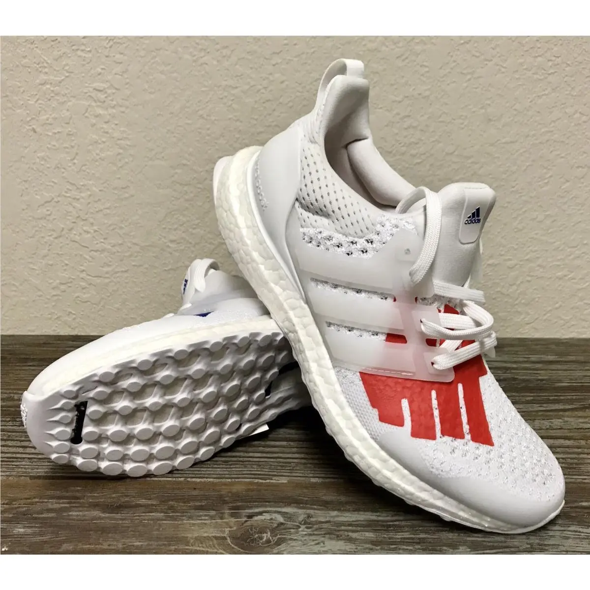 Adidas shoes - Undefeated x adidas UltraBoost 1.0 `Stars and Stripes` - EF1968 - White, Manufacturer: White/Red/White (UPC: 0192617382867) 11
