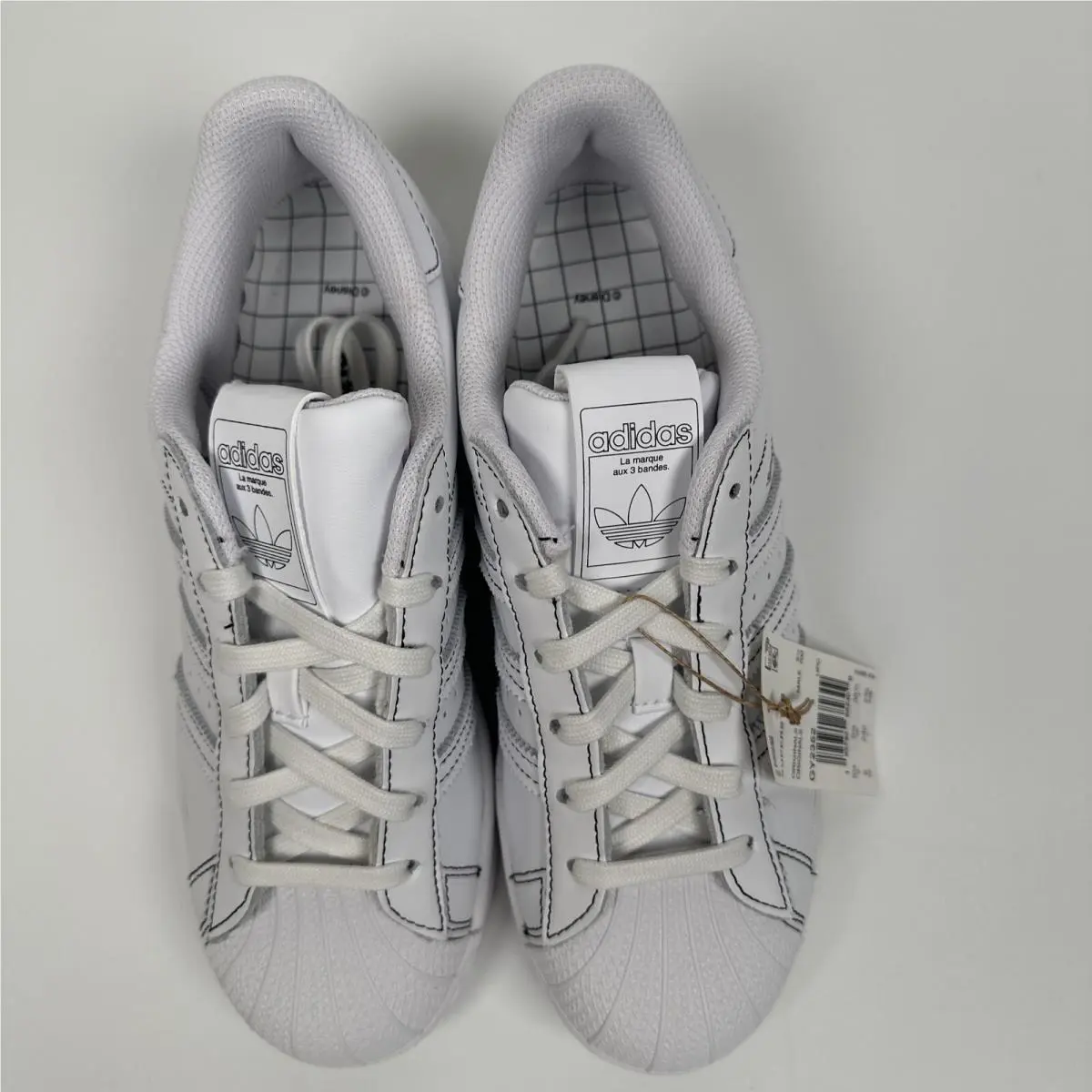 Adidas shoes - adidas Superstar - Superstar - GY2352 - White (UPC: 195740682309) 5