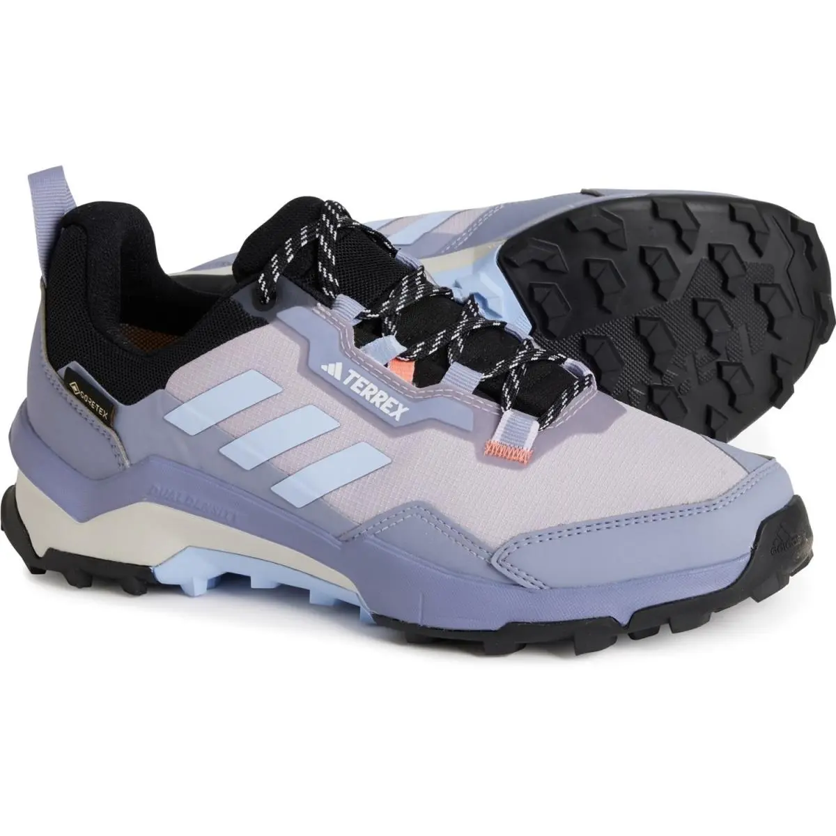 Adidas Terrex AX4 Shoes Size 7.5 Womens Hiking Outdoor Silver Violet/blue Dawn
