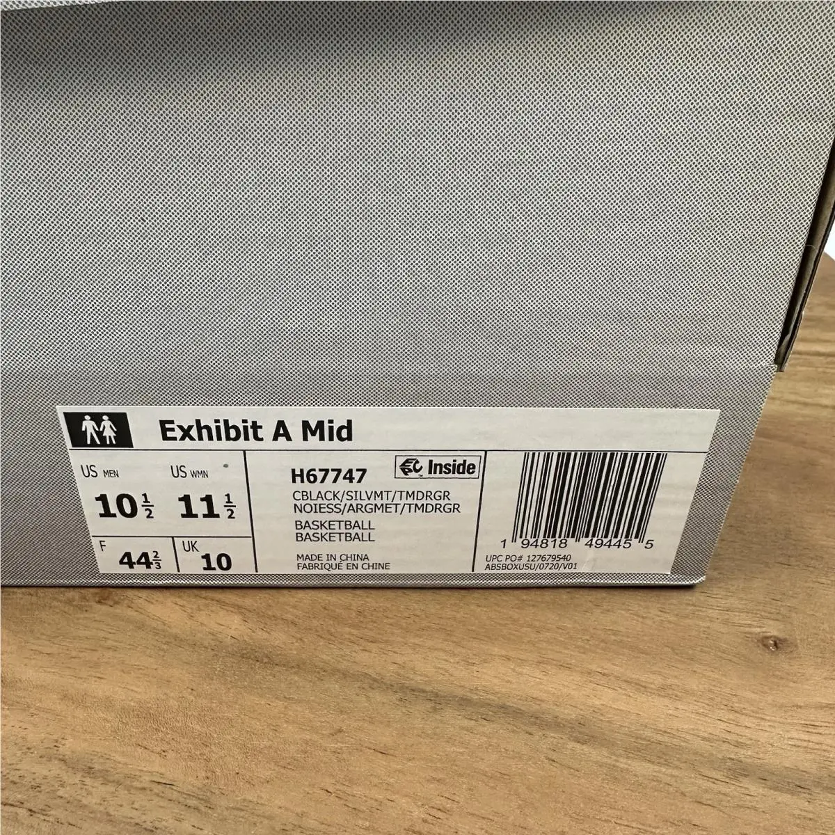Adidas shoes - adidas Exhibit A - Exhibit - H67747 - Black 5