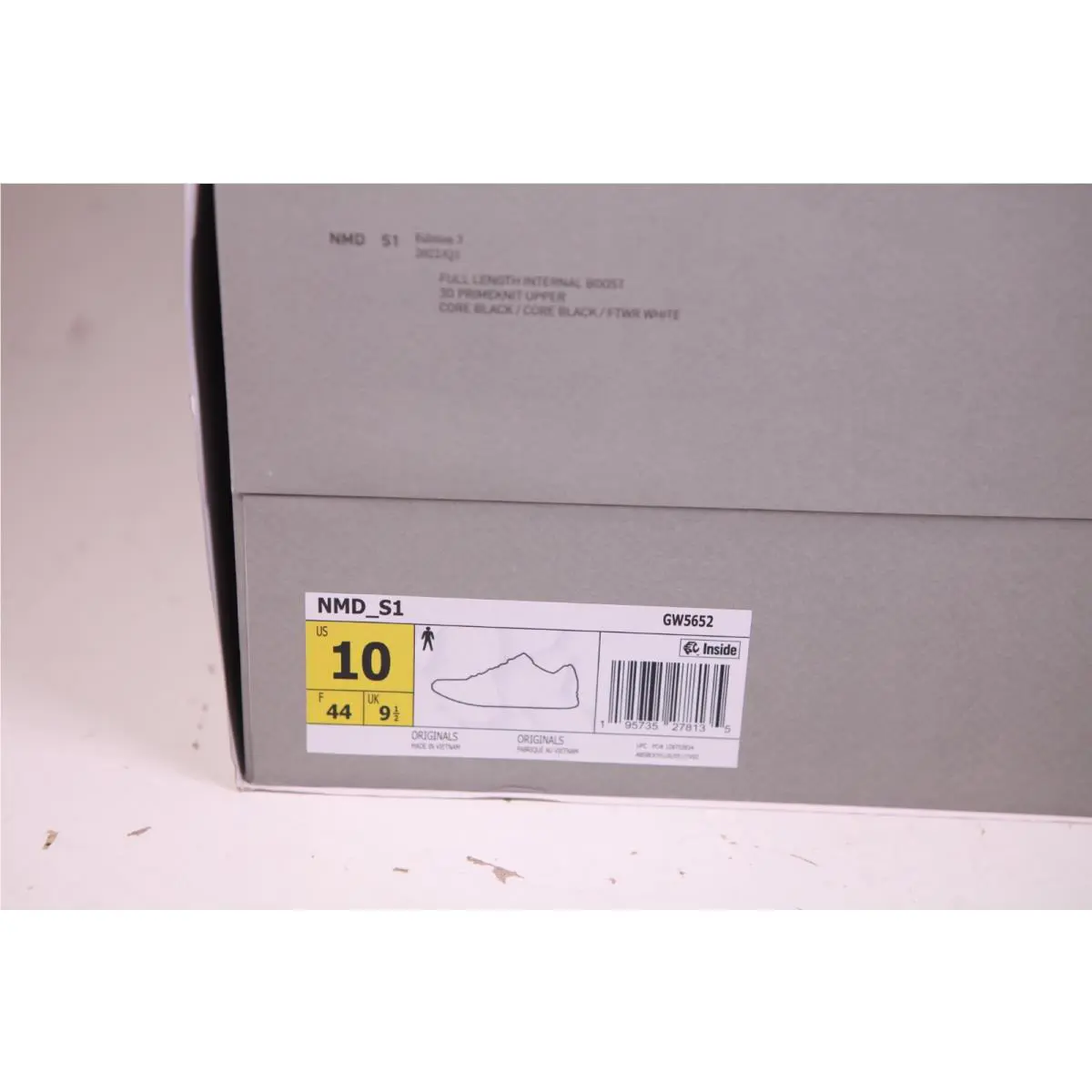 Adidas shoes - adidas NMD S1 - NMD - GW5652 - Black 1
