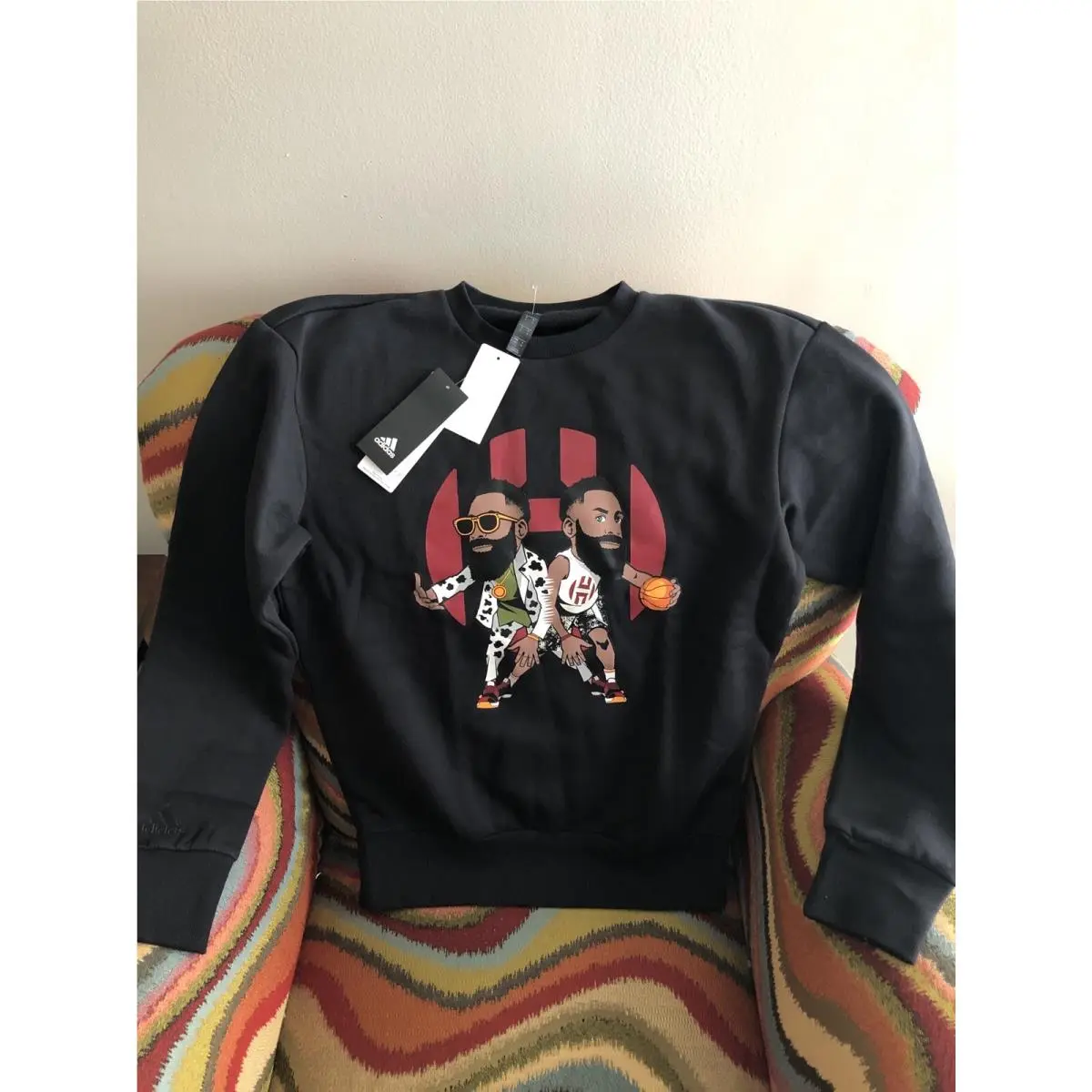 Adidas James Harden Basketball Crewneck Sweater Size Small Men