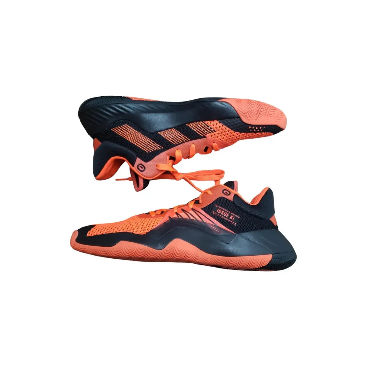 Adidas shoes - EH2133 - 12459 - Core Black / Solar Red (UPC: 193101124598) 6