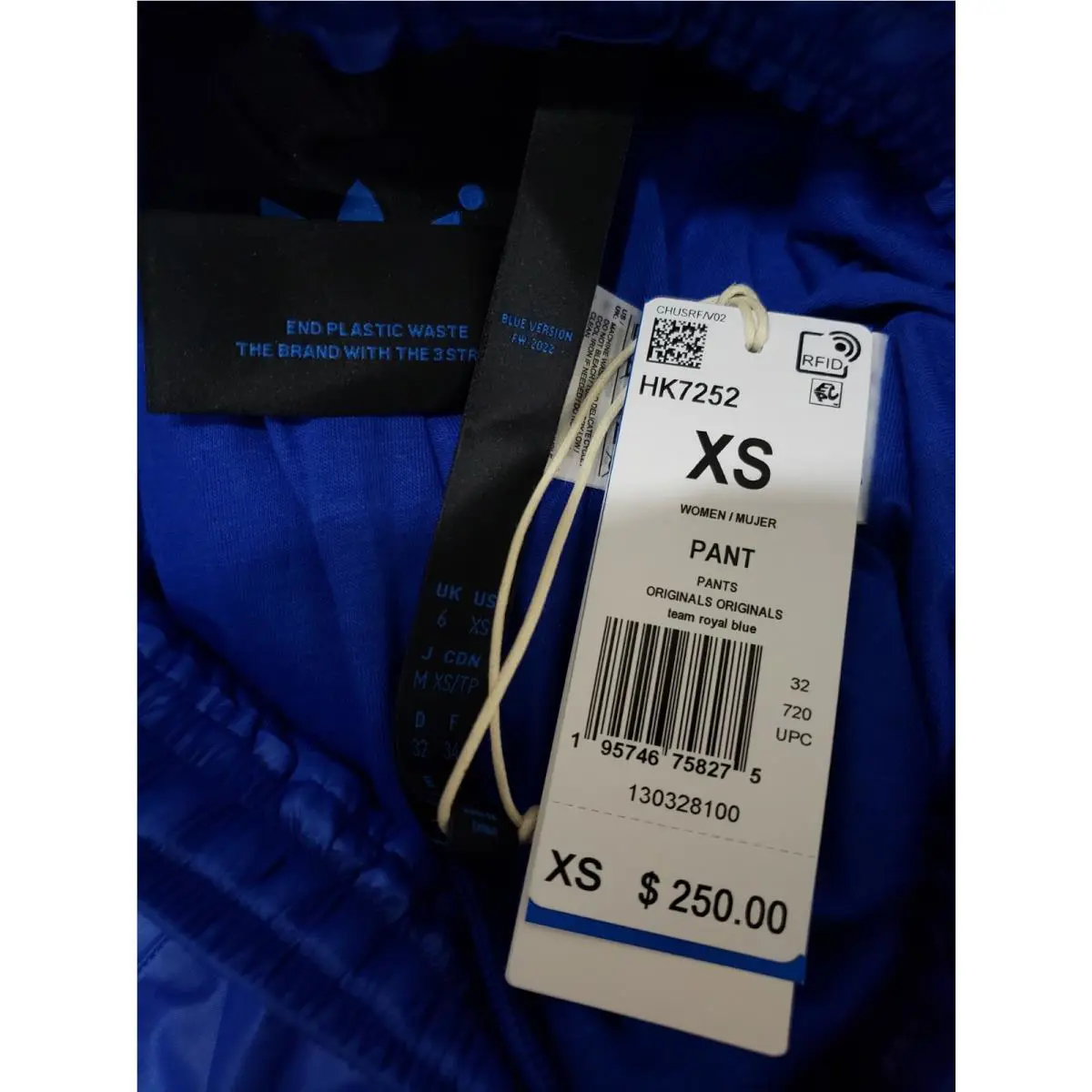 Adidas clothing - HK7252 - HK7252 - Blue (UPC: 195746758275) 5