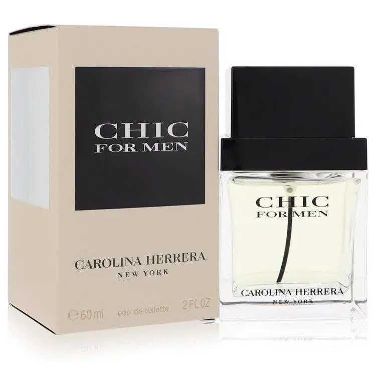 Chic Cologne 3.4 oz / 2 oz Edt Spray For Men by  2 oz EDT Spray by Carolina Herrera