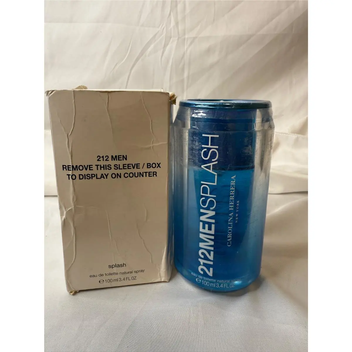 Carolina Herrera 212 Men Splash Edt Spray 100ml