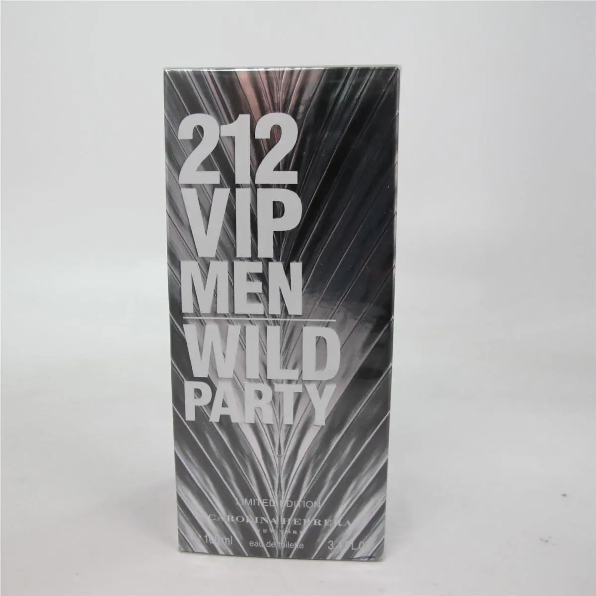 212 Vip Men Wild Party by Carolina Herrera 100 Ml/ 3.4 oz Edt Spray Limited Ed
