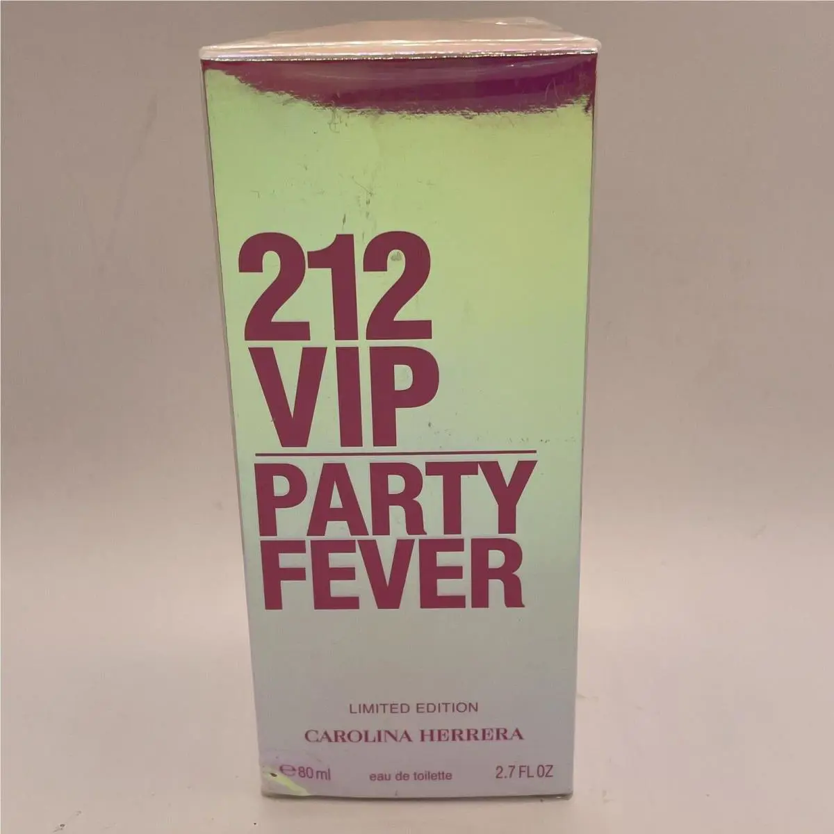 212 Vip Party Fever Limited Edition Carolina Herrera Edt 2.7 oz