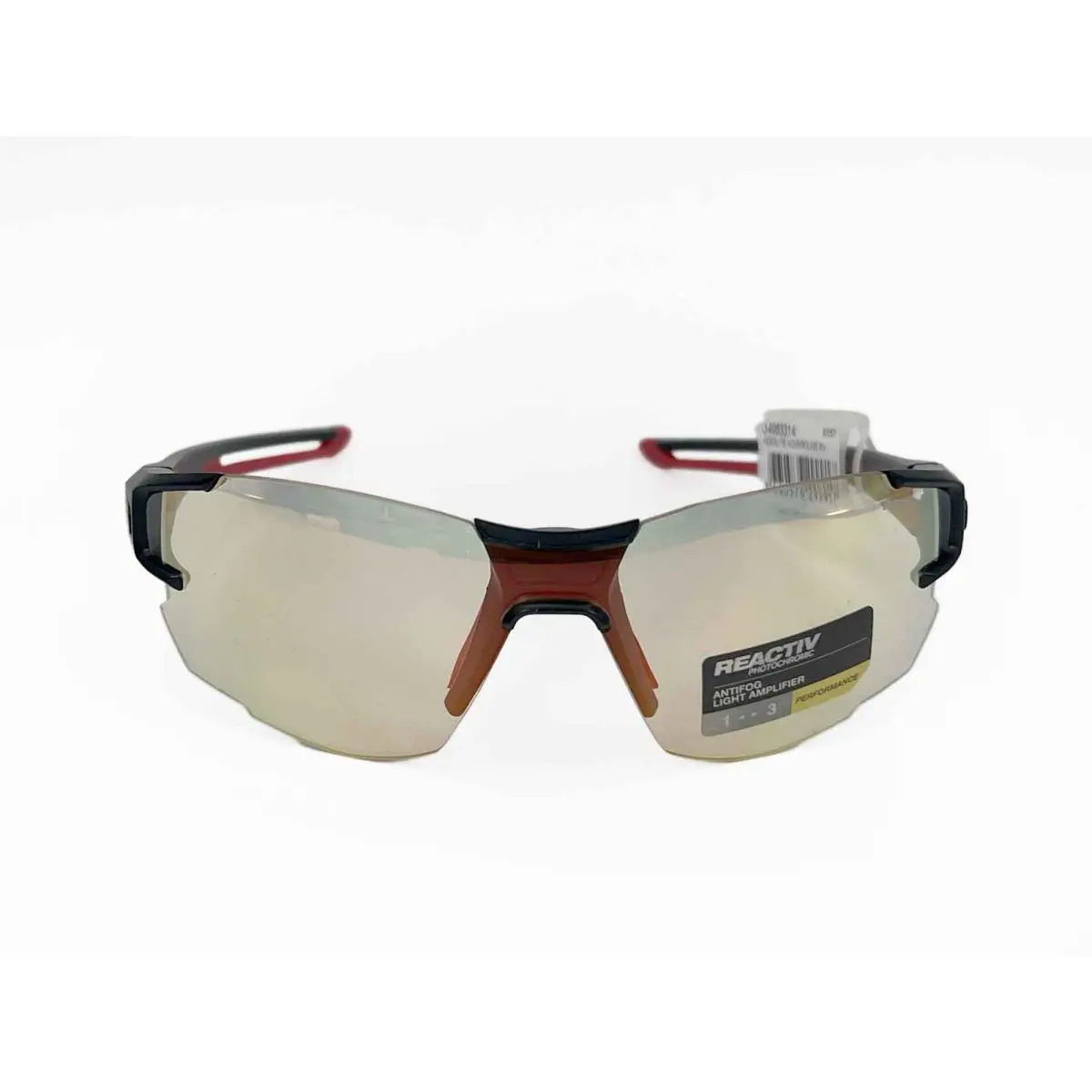 Julbo J4963314 Women`s Aerolite Lightweight Sunglasses Black/red Frame