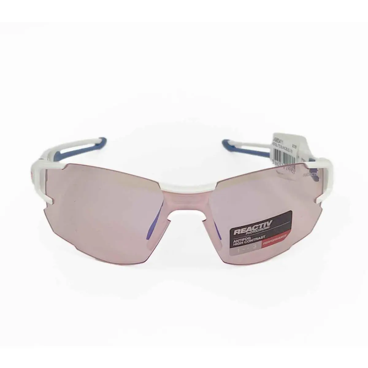 Julbo J4963411 Women`s Aerolite Lightweight Sunglasses White/blue Frame