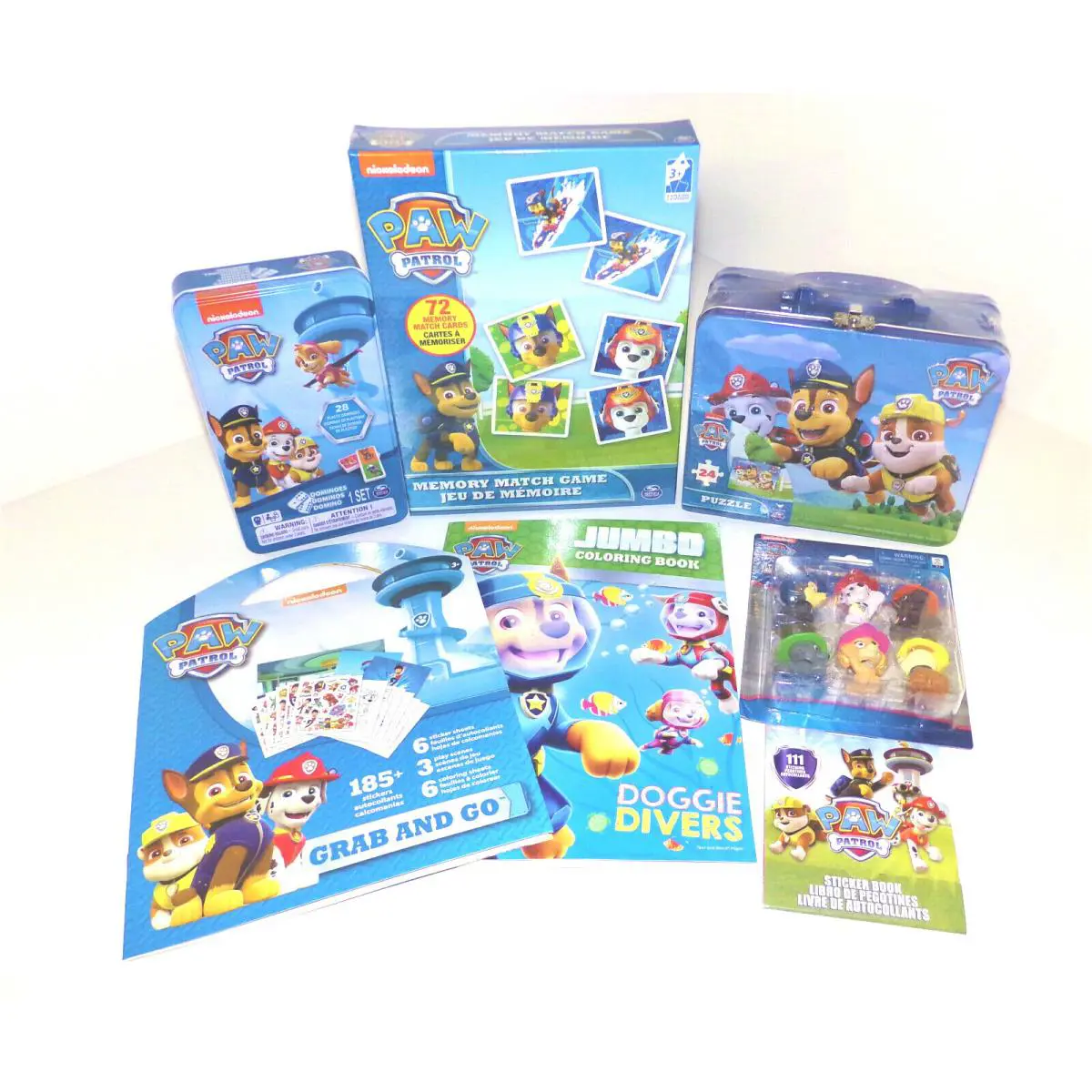 Paw Patrol Toy and Activity Bundle Gift Set For Kids