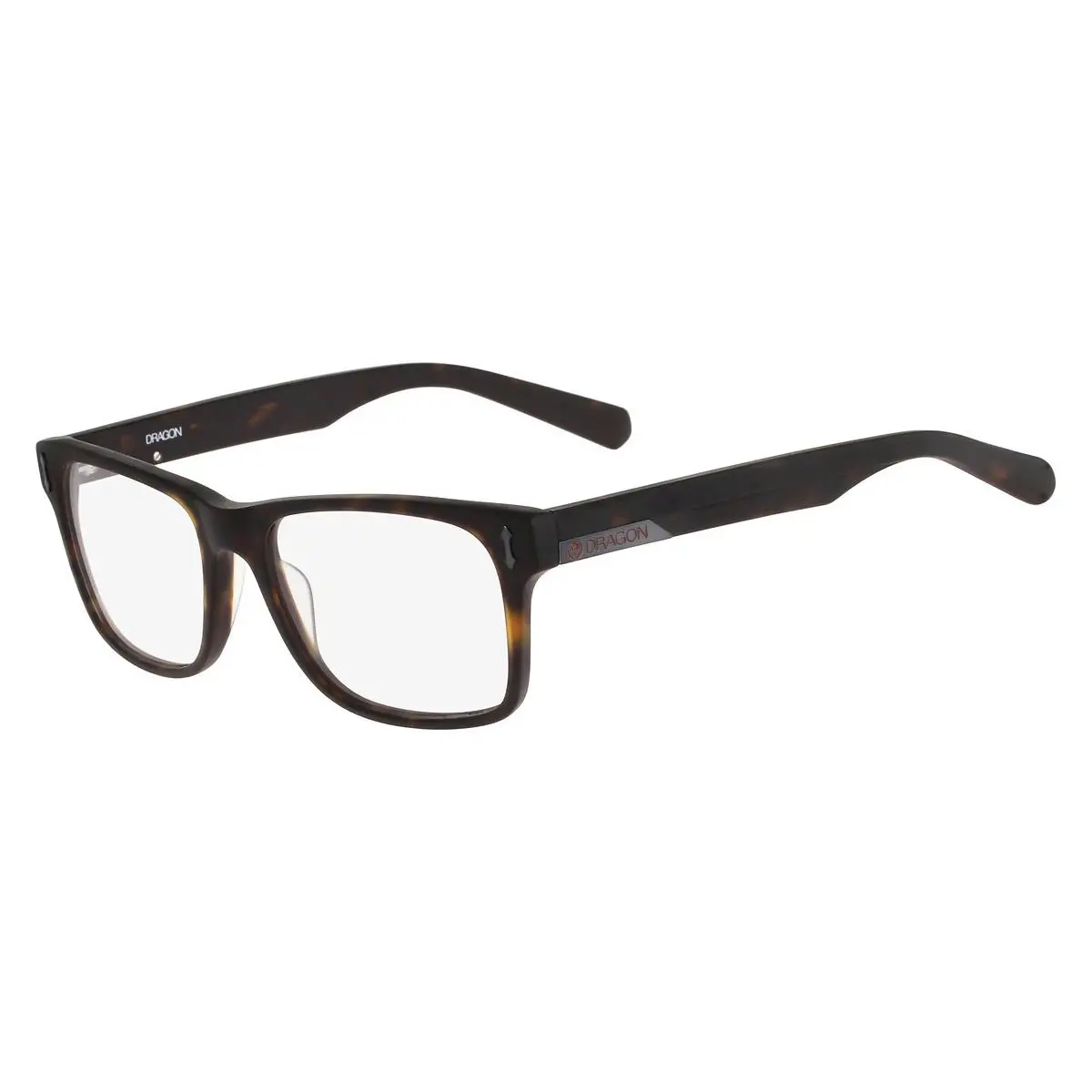 Dragon DR132 Spencer Eyeglasses Matte Tortoise Rectangle 53mm - Frame: Matte Tortoise, Lens: Demo