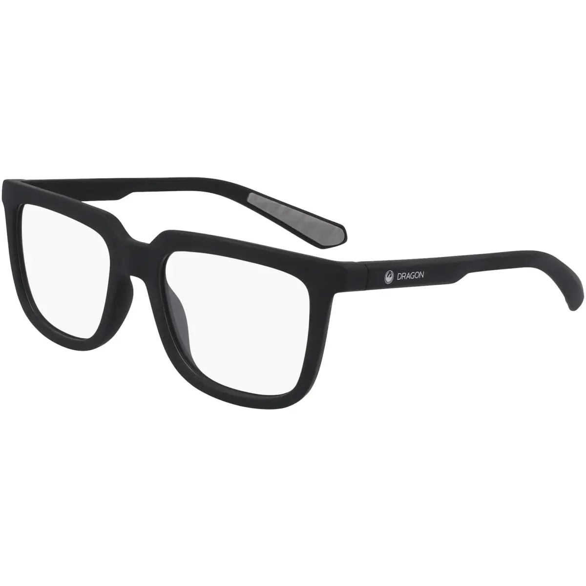 Dragon Alliance Matte Black Square Eyeglasses - DR2048 002 52