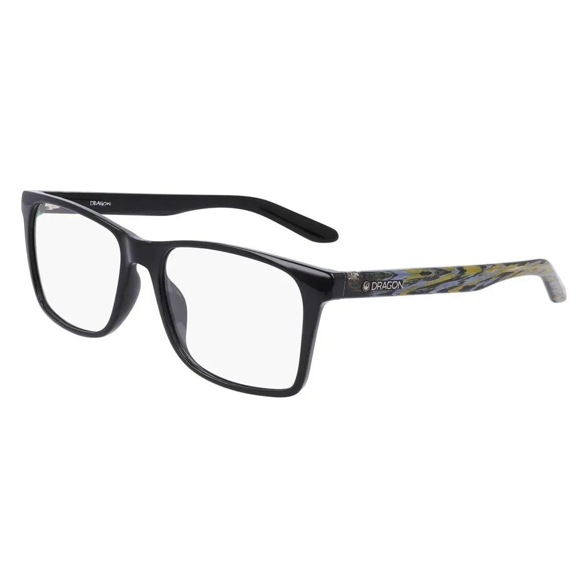 Dragon DR2032-001-57(NO Case) DR2032-001-57 NO Case Eyeglasses 57mm - Frame: SHINY BLACK