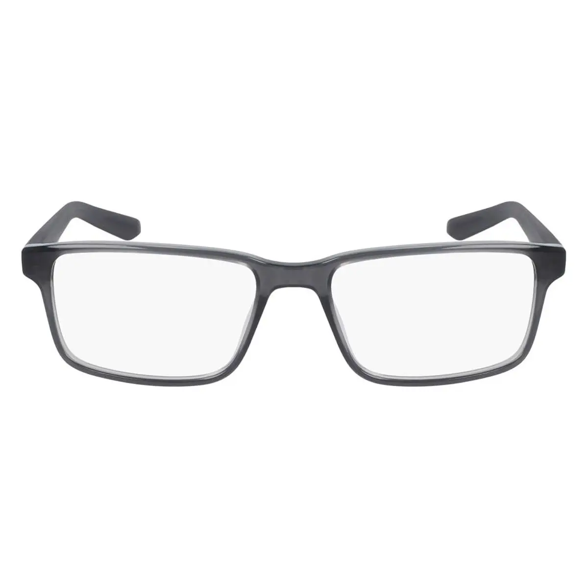 Dragon DR2028 Eyeglasses Men Gray Crystal Rectangle 56mm