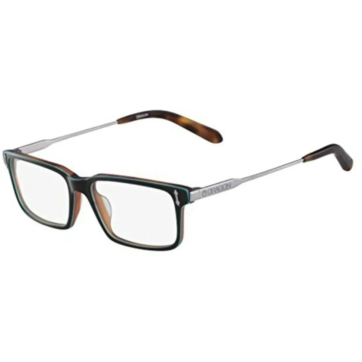 Dragon DR165 315 Green Boulder Tortoise Mal Eyeglasses 54mm W/dragon Case
