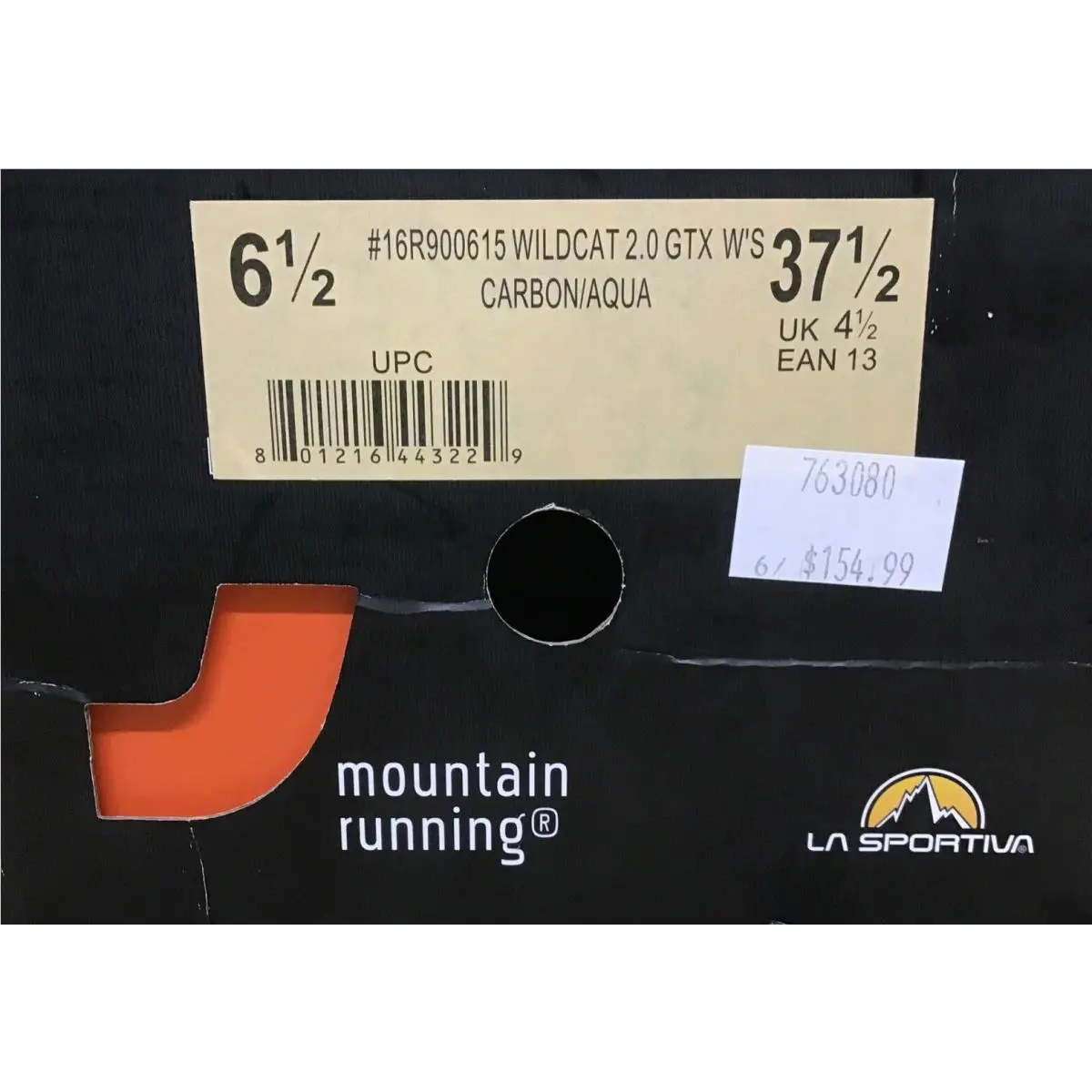 Lasportiva shoes - La Sportiva Wildcat - Wildcat - 16R-900615-375 - Black/Blue 7