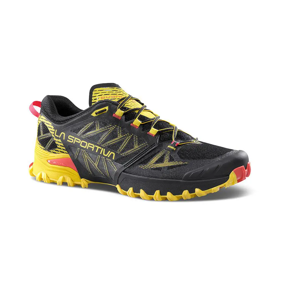 LA Sportiva Men`s Bushido Iii Running Shoe - Black-yellow - 45.0