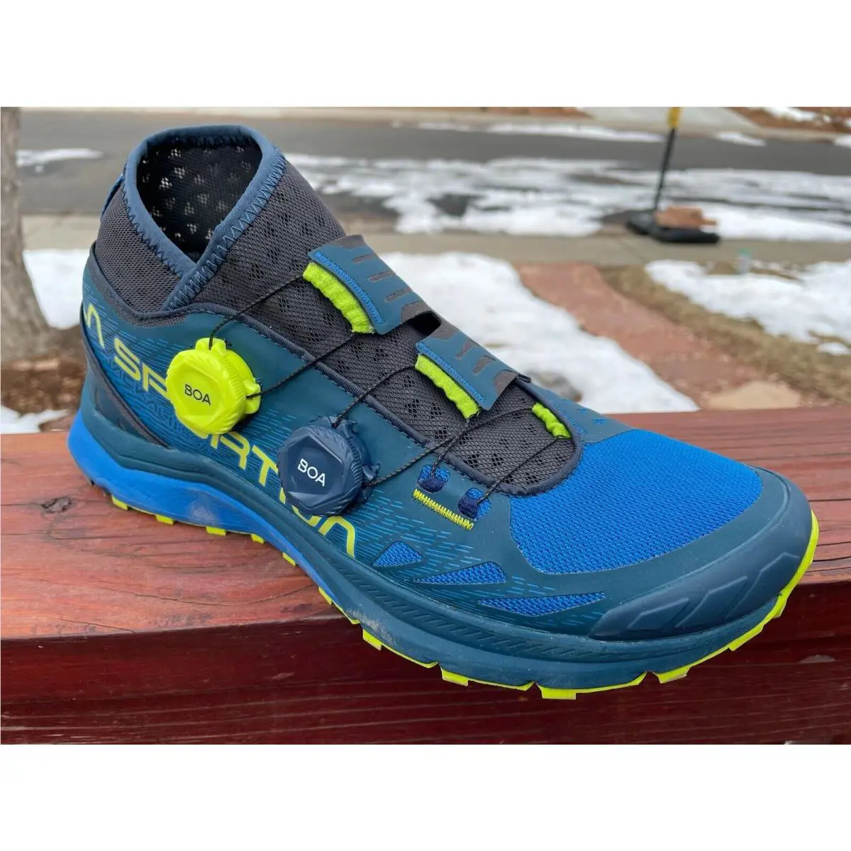Lasportiva shoes - la sportiva jackal boa II - Blue (UPC: 801216697691) 15