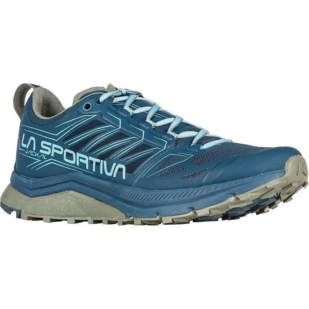 La Sportiva Z2268 Women`s Opal/pacific Blue Jackal Running Shoes Size 10.5 M