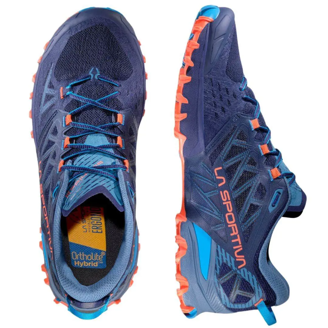 Lasportiva shoes - 56U643322W435 - 56U-643322W-435 - Deep Sea/Cherry Tomato, Manufacturer: Deep Sea/Cherry Tomato (UPC: 801216785305) 2