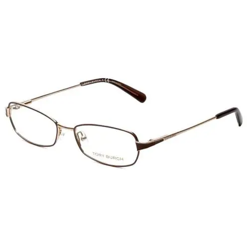 Tory Burch Designer Reading Glasses TY1024-385 in Brown Gold 50mm - Brown Gold, Frame: Multi-Color, Lens: Clear