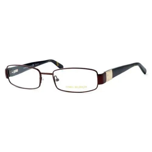 Tory Burch TY1023 Designer Reading Glasses in Burgundy-tortoise 104 - Multi-Color, Frame: Multicolor, Lens: Clear