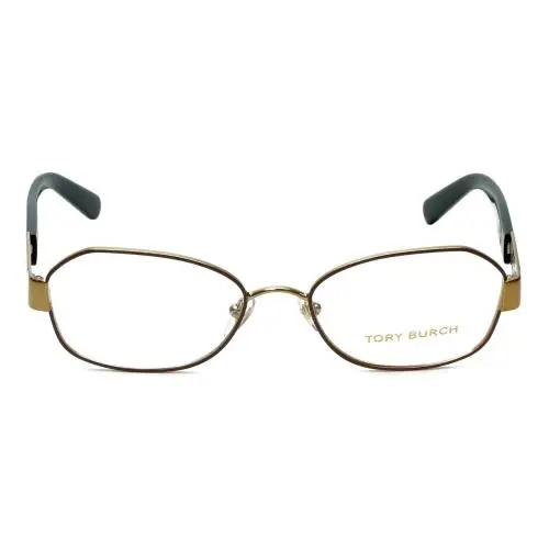 Tory Burch Designer Reading Glasses TY1043-3061 in Brown Gold 52mm - Brown, Frame: Multicolor, Lens: Clear