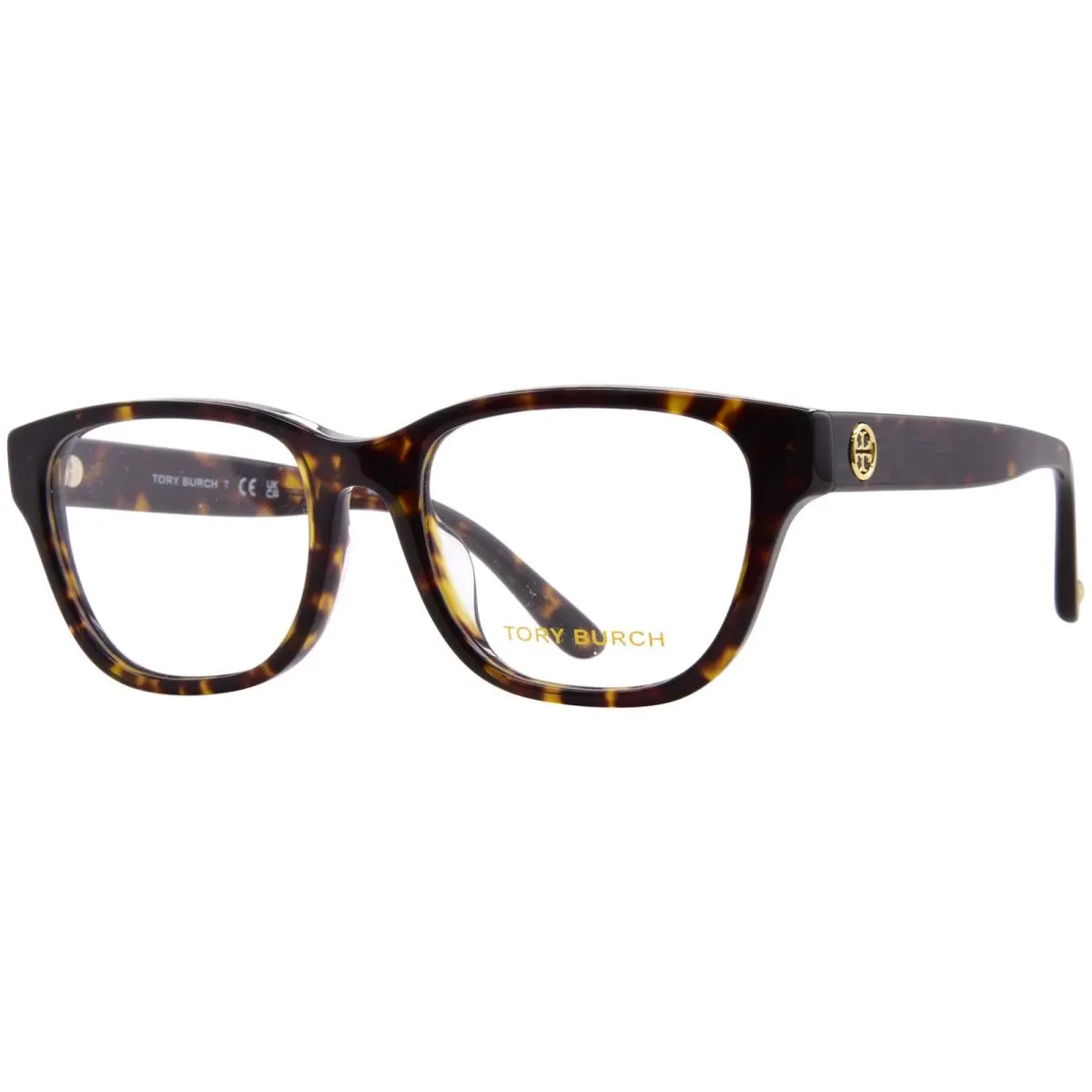 Tory Burch TY2135U 1728 Eyeglasses Women`s Dark Tortoise Full Rim 52mm