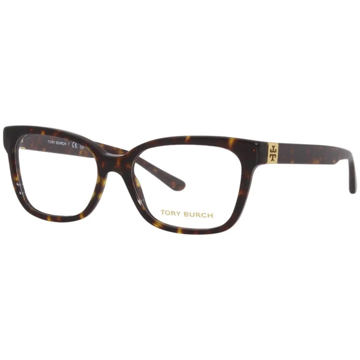 Tory Burch TY2084 1728 Eyeglasses Frame Women`s Dark Tortoise Full Rim 54mm